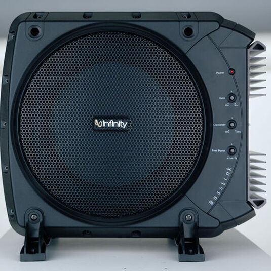 BASSLINK - Black - 10 inch 200 Watt Powered Subwoofer - Hero image number null